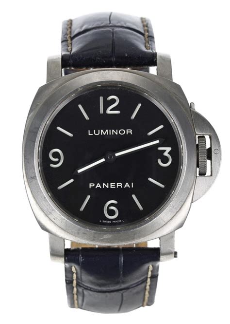 panerai luminor op6570|Panerai Luminor OP 6570 Titanium Black 2000 United Kingdom.